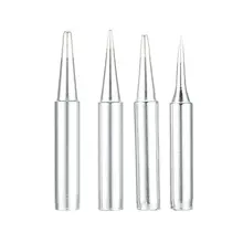 4PCS 900M Solder Soldering Iron Tip Replacement Rework Station Tool Copper Lead-free Welding Head Bits Electric DIY Repair