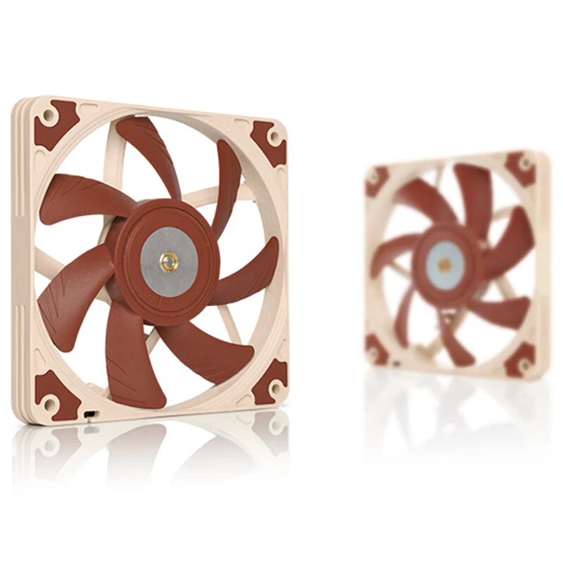 NOCTUA NF A12X15 PWM 120mm PC用ファン 6個セット Amazon.com: Noctua NF-A12x15 PWM chromax.Black.swap, Premium Quiet