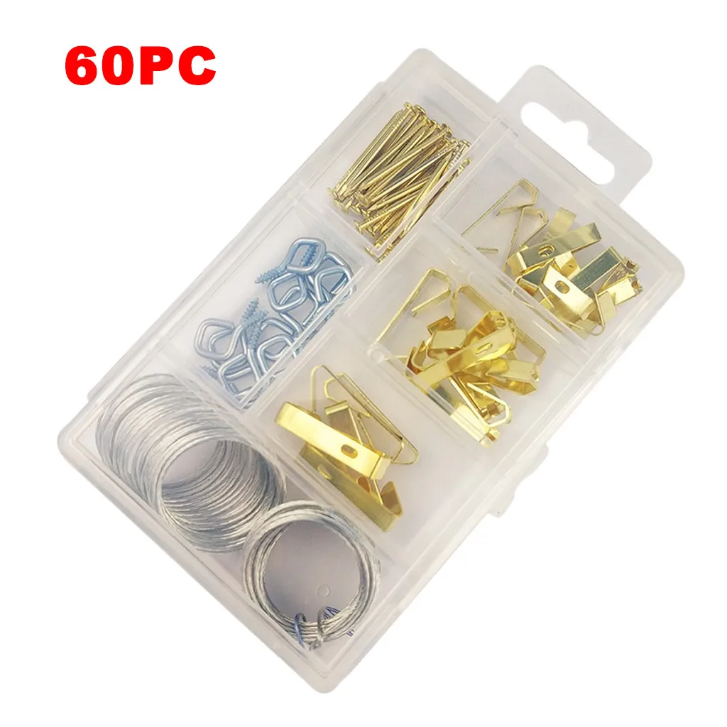 

Picture Hangers Professional Photo Frame Hooks Heavy Duty Picture Hanging Kit Picture Hanger Art Work Photo Wall Hook With Screw