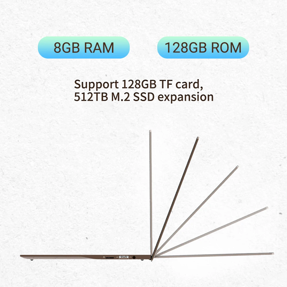 Jumper EZbook X3 Air Intel N4100 Ultra Slim Notebook Quad Core Win 10 Laptop 13.3 Inch 1920*1080 IPS Screen 8GB128GB Computer