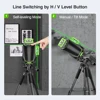 Huepar 12 lines 3D Cross Line Laser Level Self-leveling Green Beam Vertical & Horizontal with USB Charger Use Dry Li-ion Battery ► Photo 3/6