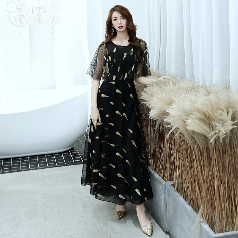 

Prom Dresses Evening Dresses Long High-end Female 2020 New Party Atmosphere Elegant Aristocratic Temperament And Easy Dress