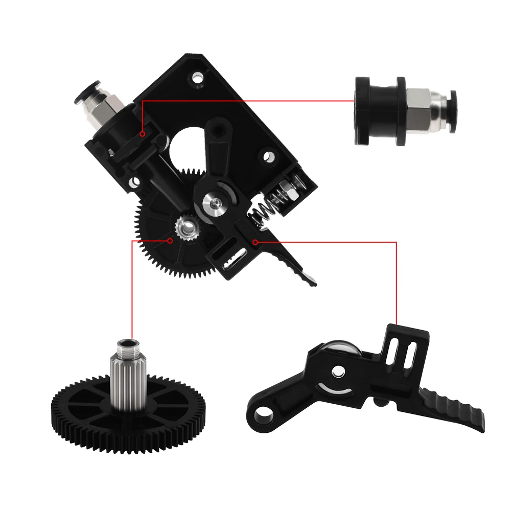 3d принтер Titan экструдер для настольного FDM принтера reprap MK8 J-head bowden Для MK8 anet ender 3 cr10