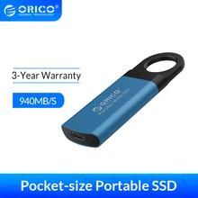 ORICO Mini Внешний SSD M2 NVME жесткий диск 1 ТБ 128 ГБ 512 ГБ M.2 NVME портативный SSD USB-C Type- C 940 МБ/с./с Твердотельный накопитель GV100 ORICO Mini Внешний SSD M2 NVME жесткий диск 1 ТБ 128 ГБ 512 ГБ M.2 NVME портативный SSD USB-C Type- C 940 МБ/с./с Твердотельный накопитель GV100