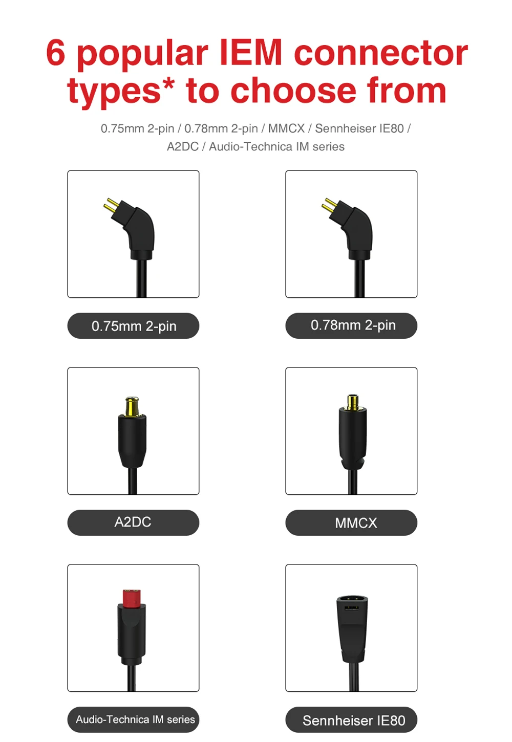 TRN BT3S беспроводной Bluetooth 4,2 APT-X кабель HIFI наушники для KZ ZST/TFZ наушники с 2Pin/MMCX для SE215 315 425/для TRN V10