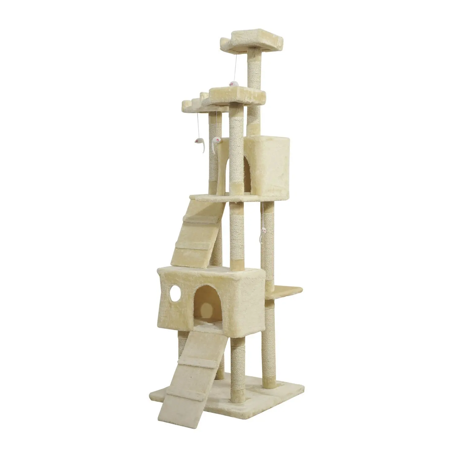 Rascador de gato 181cm PawHut 