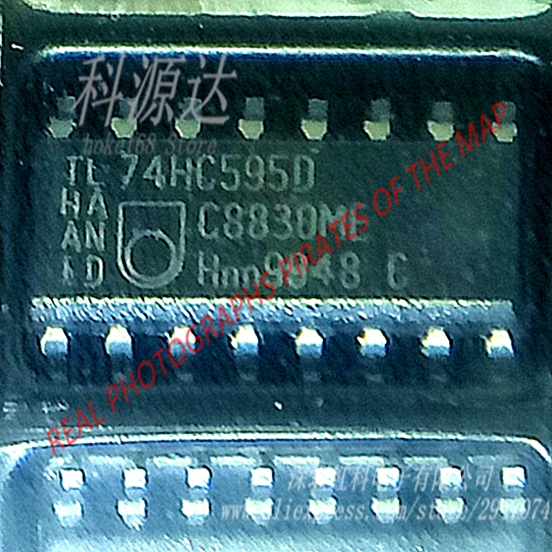 

50pcs/lot 74HC595D SOIC16 In Stock