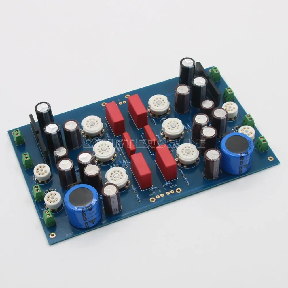 Based on JADIS JP200 Amplifier Circuit 12AX7 Tube Preamplifier Board