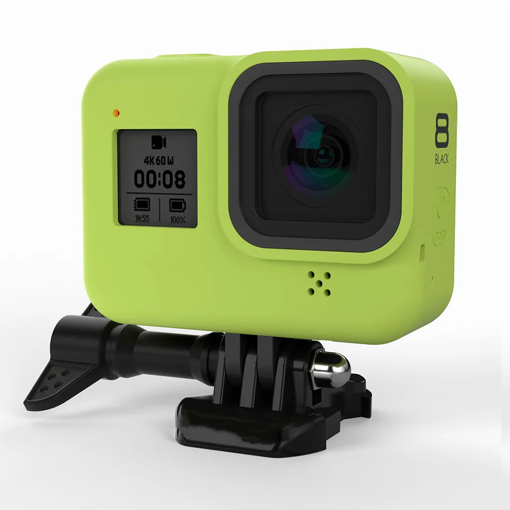 Для Gopro Hero 8 мягкий силиконовый корпус чехол силиконовый защитный полный чехол для Gopro Hero 8 экшн-аксессуар для камеры