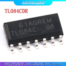10 шт./лот TL084CDR TL084C TL084 SMD SOP-14 четырехъядерный операционный усилитель, новый оригинальный