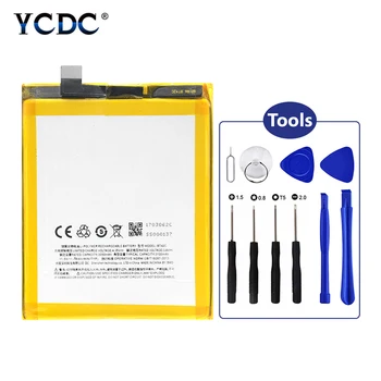 

Durable BT42C Lithium Li-ion Battery For Meizu M2 Note(Meilan Note 2) BT42C 3100mAh Phone Batteries With 10-in-1 Repair Kits