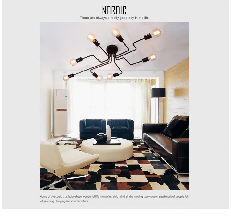 Acylic Ceiling Lights Square Rings For Living Room Bedroom Home AC85-265V Modern Led Ceiling Lamp Fixtures lustre plafonnier