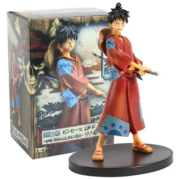 

One Piece DFF The Grandline Men Wano Country Luffy PVC Action Anime Figure Model Toys Model Toys Collection Doll Gifts
