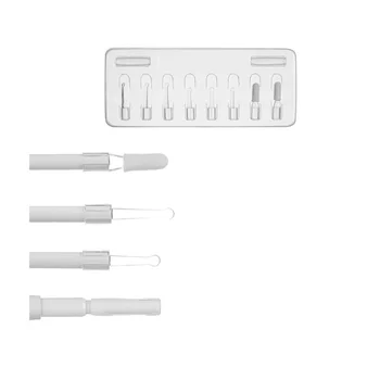 

720P Ear Pick Endoscope 3.9mm Diameter Visual Otoscope 4.3 Inch High Definition Display Inspection Camera 6 LED Lights Build-in