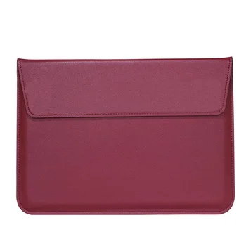 

Laptop Anti-Scratch Protective Bag Envelope Design Case Shockproof Foldable PU Leather New