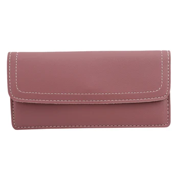 

Fashion Women Long Wallet Quality Leather Cluths Multi-function Ladies' Card Holder Female Coin Purse Wallet