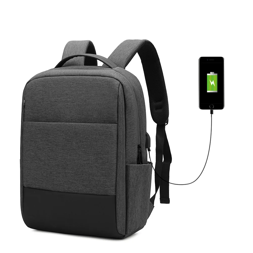 Новинка 2020 рюкзак через плечо для ноутбука с Usb школьный мужской дорожные рюкзаки