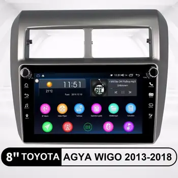 

8" Android Stereo Autoradio Head Unit for Toyota Agya Wigo 2013-2018 GPS Carplay Mirror Link DSP SPDIF Bluetooth 5.1 Subwoofer