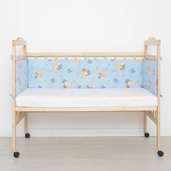 

Side "Bears with honey", 4 parts (2 parts: 30 * 60 cm, 2 parts: 30 * 120 cm), blue 542 1257969