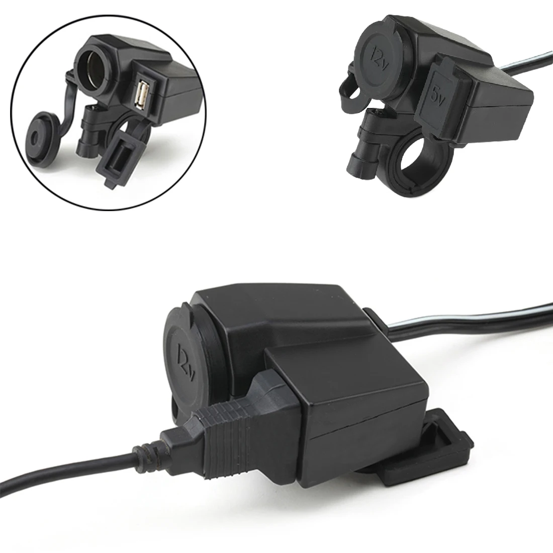 2019Dewtreetali водонепроницаемый USB разъем питания для мотоцикла мотоцикл 12 в прикуриватель USB порт питания адаптер розетка зарядное устройство