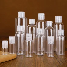 5 250ml mini viagem garrafa vazia de plástico portátil handwashing líquido spray transparente atomizador garrafas recarregáveis dropship