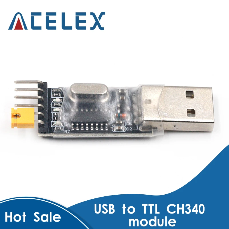 Преобразователь USB в TTL UART модуль CH340G CH340 3 В 5 переключатель|usb to|usb to ttlusb ttl converter |