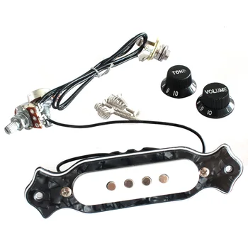 

Black Pearl Single Coil Pickup for 4-string Acoustic Classical Guitar