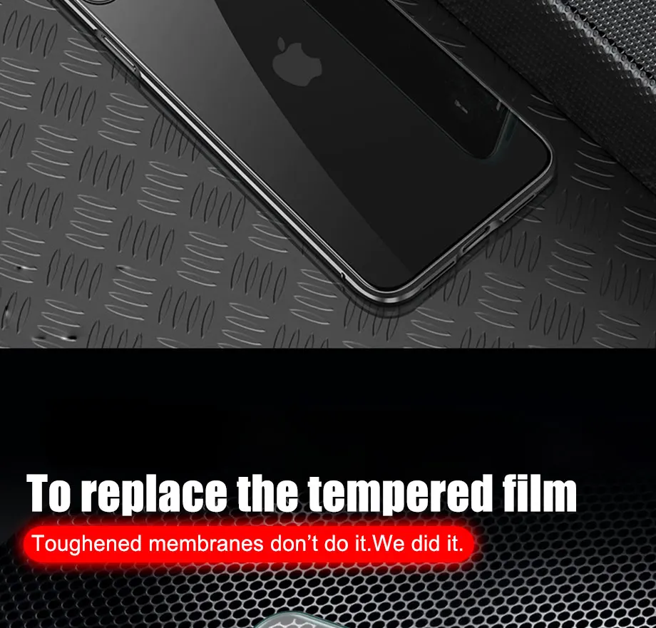360 магнитная сила задняя+ передняя для iPhone 11 Pro Max чехол из закаленного стекла для iPhone 6 6s 7 8 Plus для iPhone X Xs чехол для Max XR