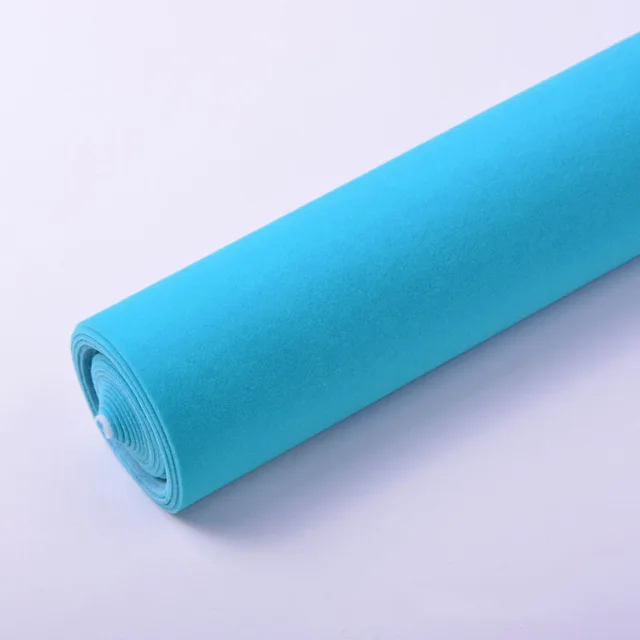 45 см* 1 м бархатная ткань липкий задний клей задние листы флокированная ткань для DIY дизайна - Цвет: Sky Blue