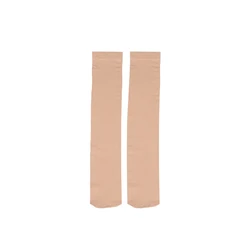 Elegant Solid Color Thigh - High Stockings - Women's Hosiery for Cosplay & Everyday Wear (NUDE)