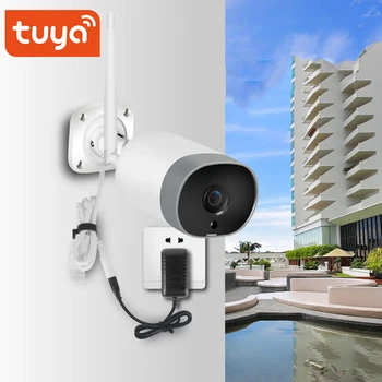 

Outdoor IP Camera 1080P HD Wireless Waterproof Infrared Night Vision Cam SD Card Home Surveillance CCTV Two Audio Record Camera