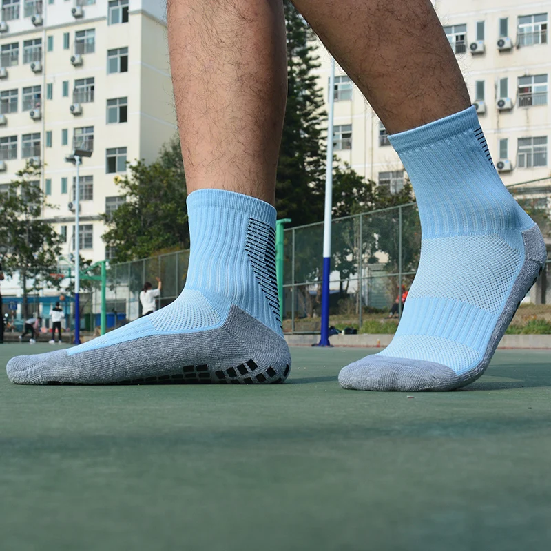 Soccer Socks Breathable High Quality Anti-Slip Outdoor Football Training Cycling Running Sports Socks Men calcetines
