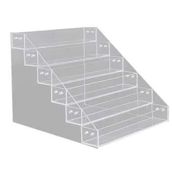 

Acrylic Nail Polish Display Stand Multi-Layer Plastic Transparent Frame Mask Lipstick Display Rack Cosmetic Storage Box