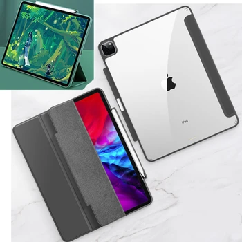

For IPad Pro 11 Case 2020 For IPad Pro 12.9 10.9 2020 Magnetic With Pencil Holder Smart Cover For IPad Aiir 4 Pro 11 2020 Case
