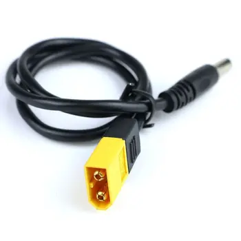 

High Quality XT60 Connector to Male DC5525/5521 Power Cable for Fly FPV 28TE