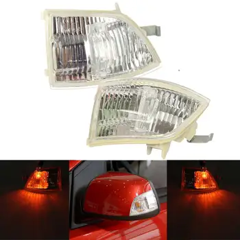 

2pcs Car Wing Mirror Indicator LED Turn Signal Light Cover for Ford Focus ST Cabriolet 2004 2005 2006 2007 2008