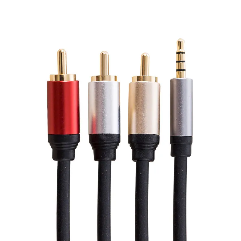 Lecolli-RCA ̺ HiFi ׷ 2RCA 3.5mm  ̺ AUX RCA  3.5 Y й,   Ȩ þ ̺ RCA