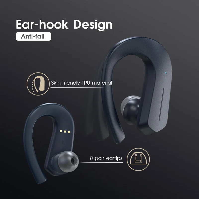 GGMM T1 беспроводные наушники TWS Bluetooth 5 0 HiFi IPX7 водонепроницаемые 36H спортивные