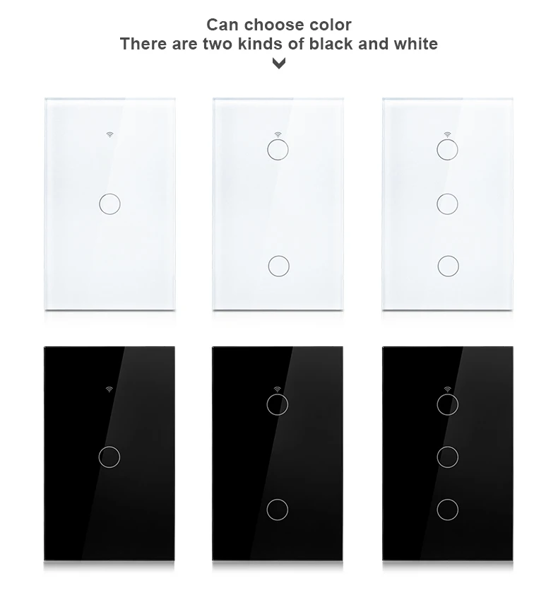 Interruptor Switch Táctil Inteligente Alexa, Google - Nitro Systems