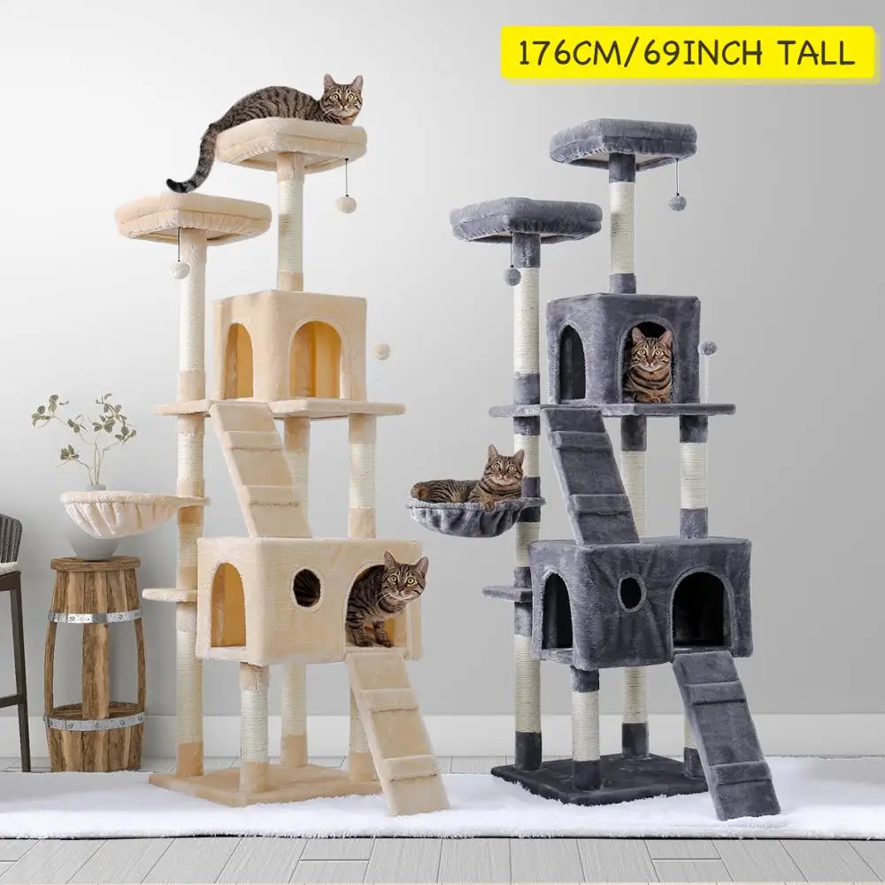 cat tree in house