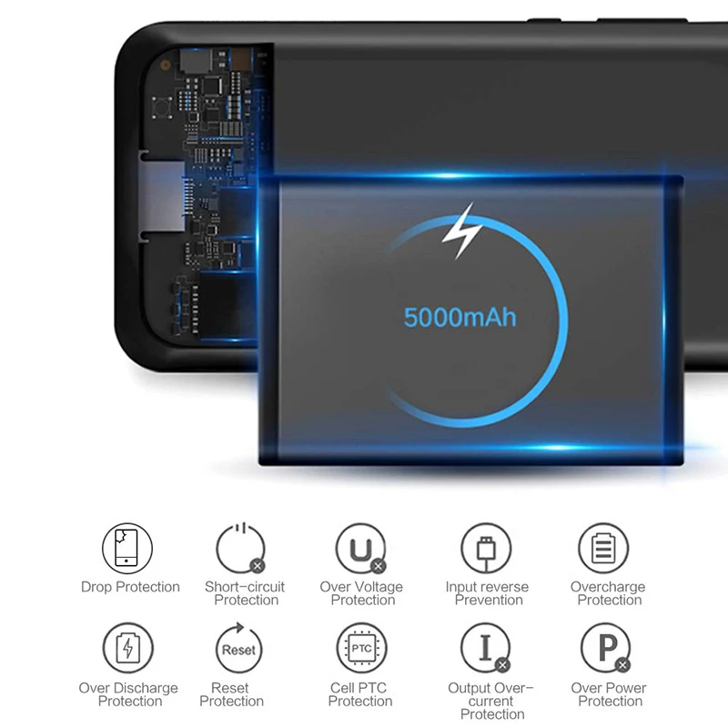 NENG, 5000 мА/ч, чехол для зарядного устройства для samsung Galaxy S8, аккумулятор, внешний аккумулятор, чехол для телефона, чехол для samsung note 9, чехол