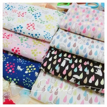 Импортные японские мультяшные рисунки, Сделай своими руками, стеганая ткань, хлопковая ткань с принтом