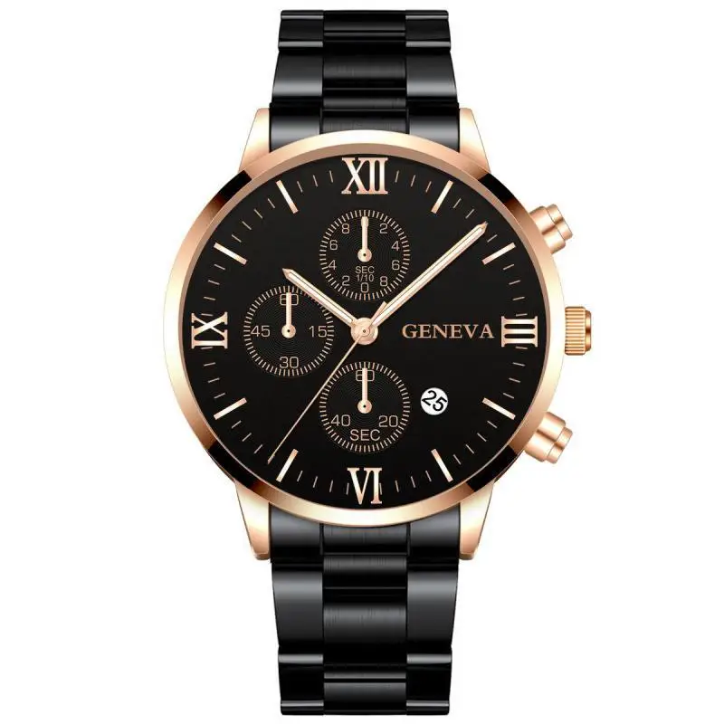2021 Watch For Men Fashion Sport Quartz Clock Branded Business Male's Watches Date Steel Calendar Man Watch Relogio Masculino