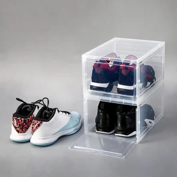 

Shoe Rack Novelty Household Drawer Type Shoe Cabinet High Quality Thick Transparent Shoe Rack Cabinet Storage Box