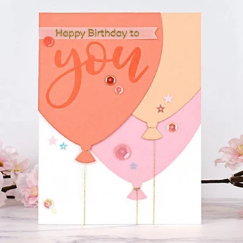 

Metal cutting dies Half balloon cut die mold decoration Scrapbook paper craft knife mould blade punch stencils die