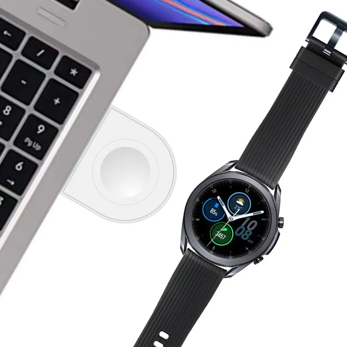 3 in 1 QI Wireless Charger Dock Station Phone Headphone Headset Fast Charging Stand For Samsung For Galaxy Buds For Galaxy Watch