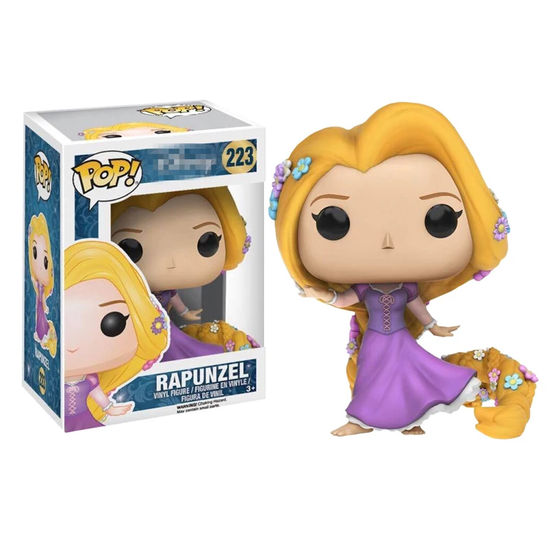 Funko Поп принцесса Белоснежка Эльза Белл Алиса Золушка фигурки 10 см ПВХ Модель Коллекция подарок игрушки для девочек на день рождения - Цвет: 223 with box