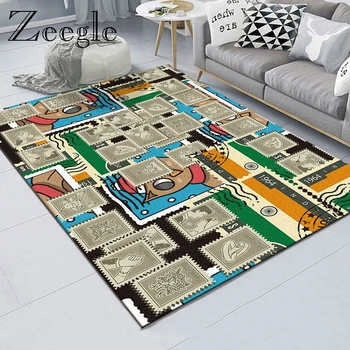 

Zeegle Modern Decoration Rugs and Carpets for Home Living Room Non-slip Kitchen Floor Rug Hallway Carpet Soft Kids Room Area Rug