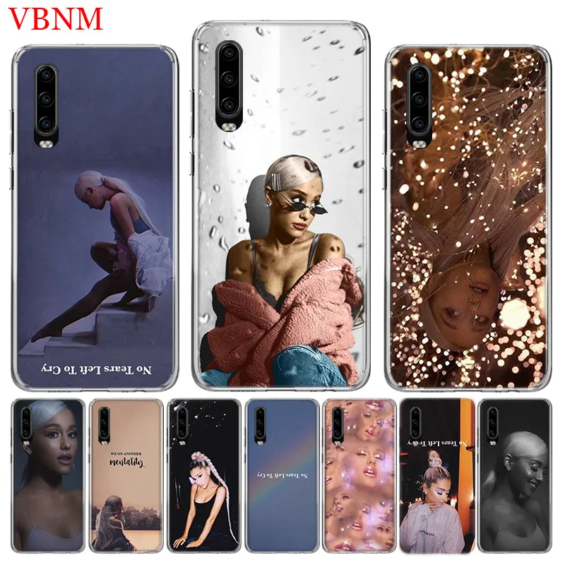 

Ariana Grande No Tears Cover Phone Case For Huawei P30 P20 Mate 20 10 Pro P10 Lite P Smart + Plus Z 2019 Customized Coque
