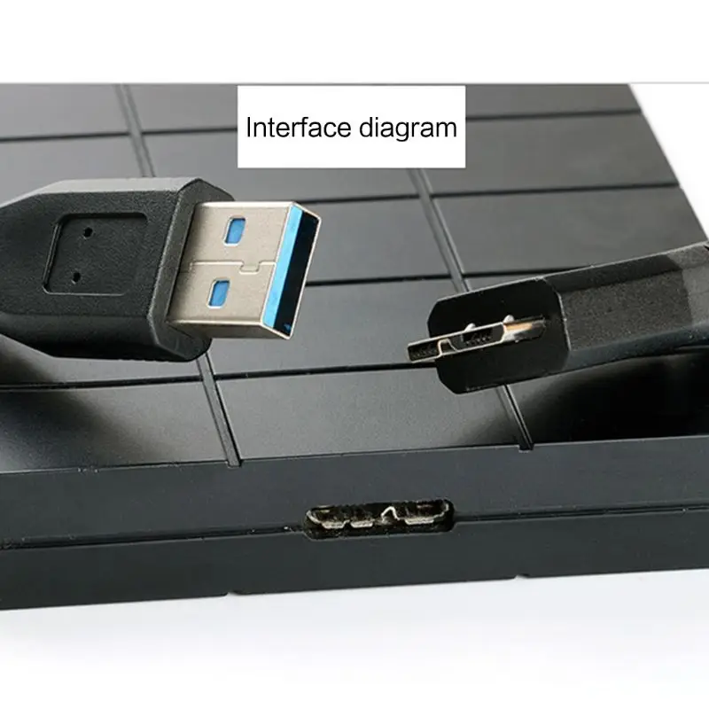 30 см Черный Мини Портативный USB 3,0 Мужской A к Micro B кабель для передачи данных шнур провод для внешнего жесткого диска